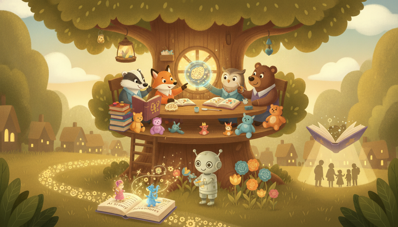 The Real Work Behind AI Story Book Creation for Parents
