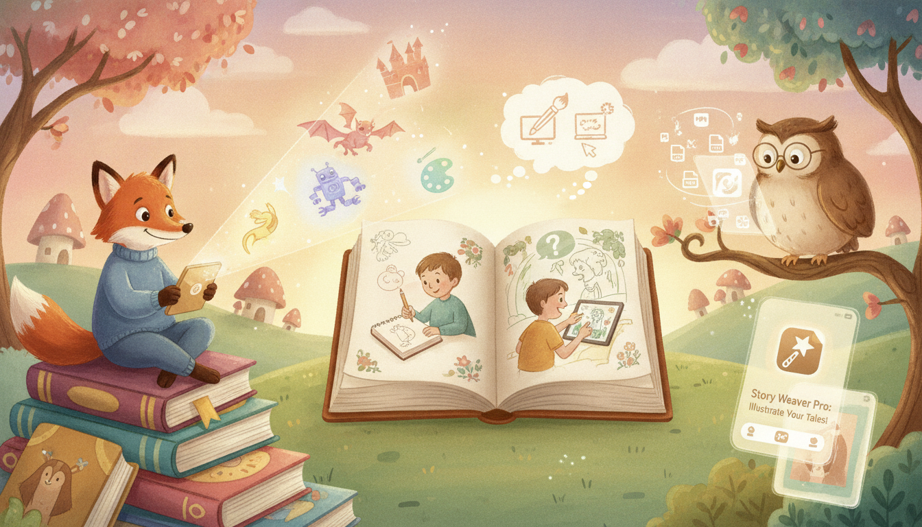 Yes, There's an App to Illustrate a Book for Your Kids