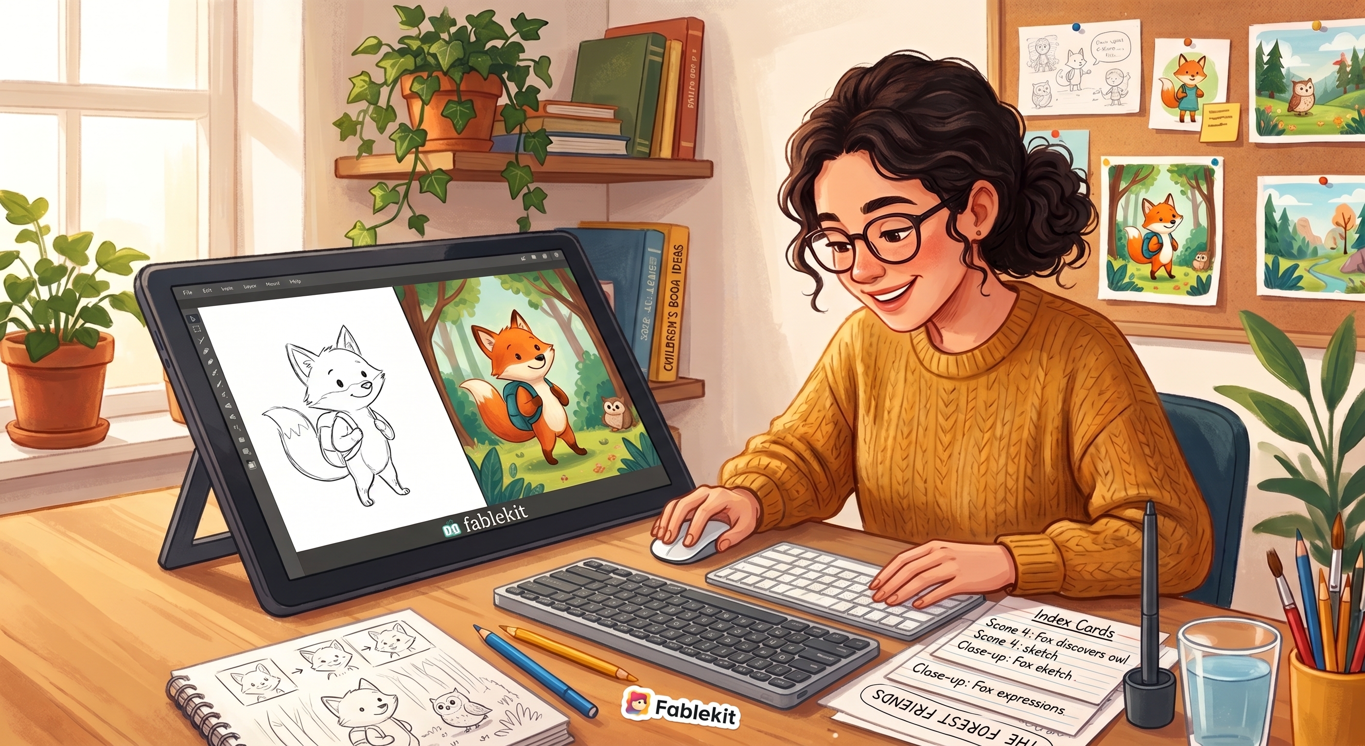 How to Illustrate a Children’s Book Without Hiring an Illustrator