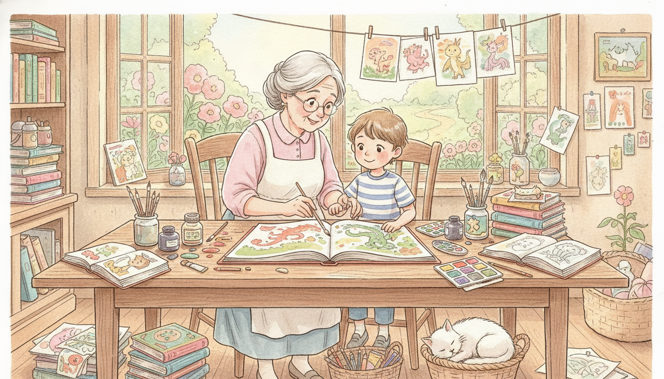 How to Illustrate Children's book for non illustrators