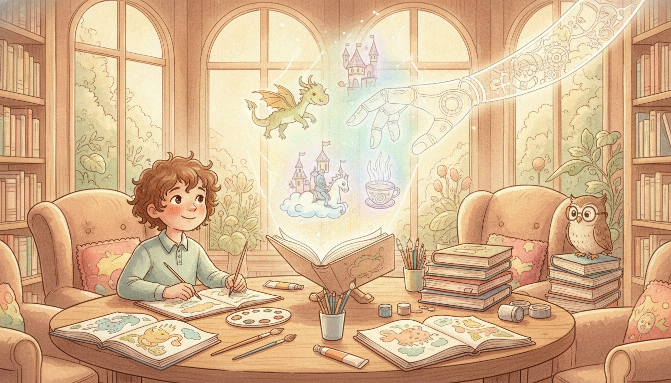 Can an ai book illustration generator really work for kids?